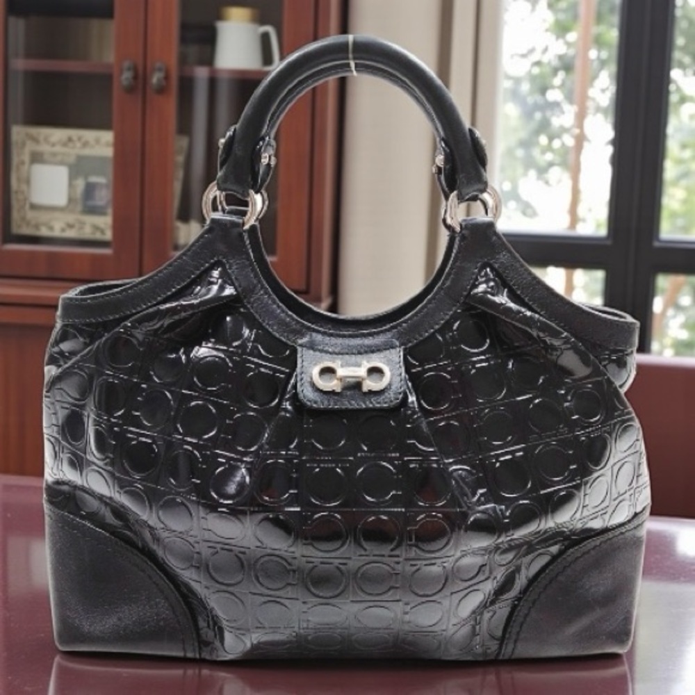 Salvatore Ferragamo Gancini Tote